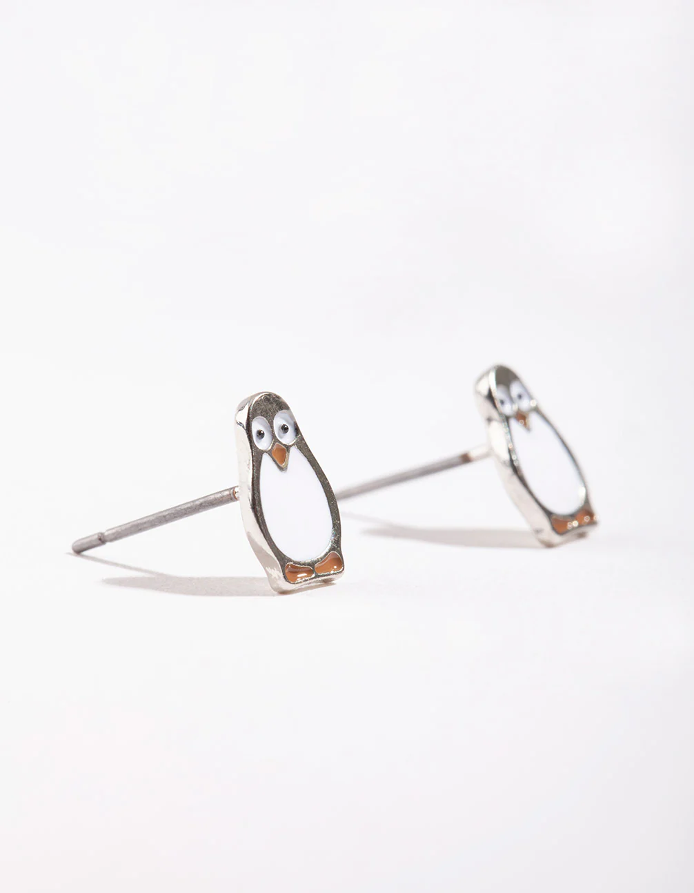 Mini Penguin Stud Earrings - Image 2