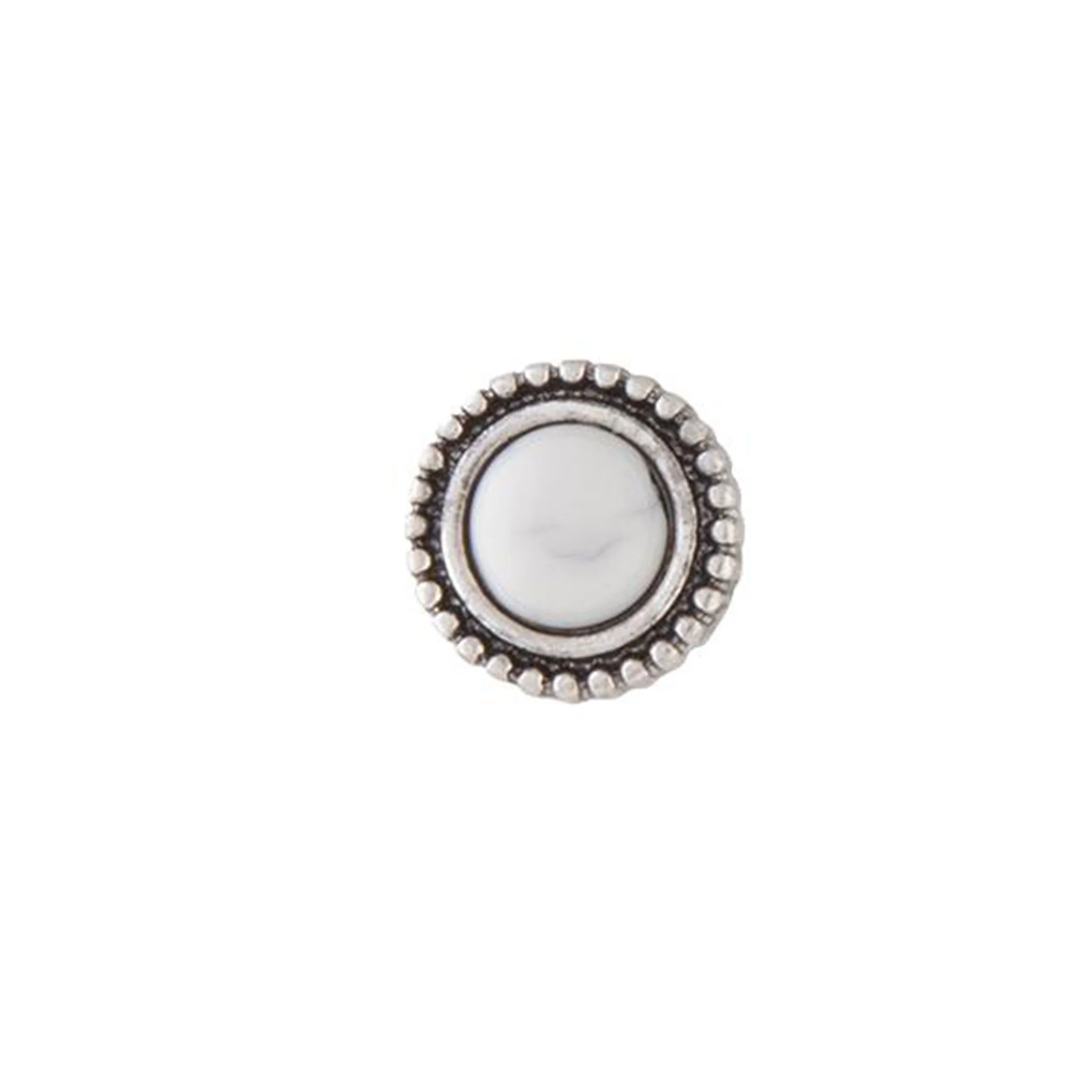 Marbled Bead Stud Earrings - Image 3