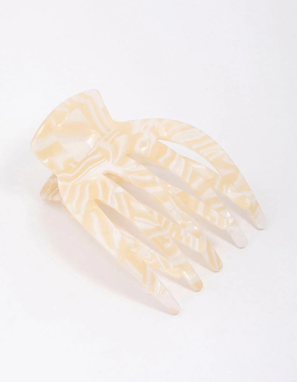 Acrylic Marble Flat Claw Clip - Image 2
