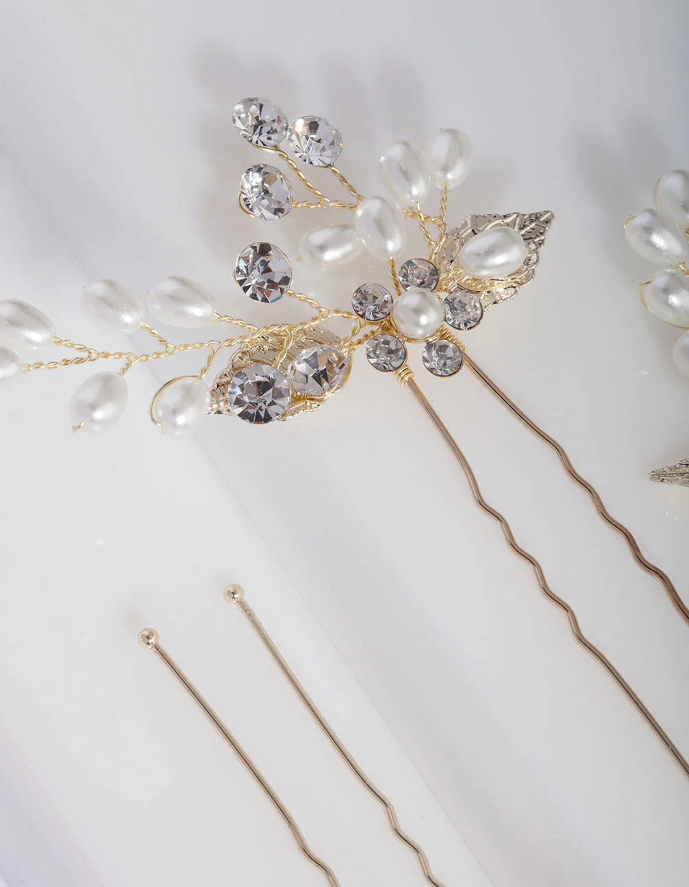 Gold Garden Pearl Pins - Image 4