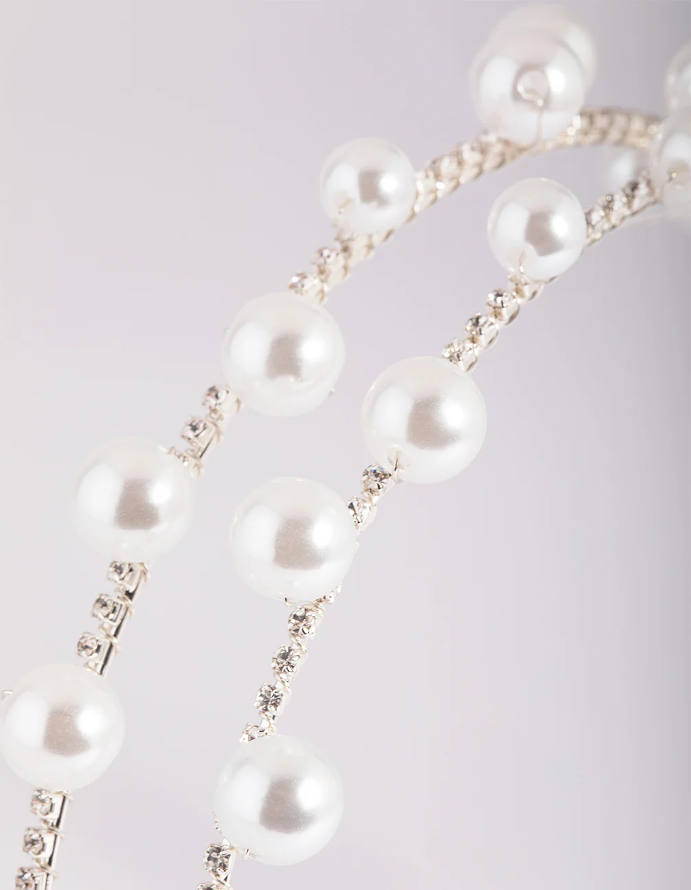Silver Pearl Headband - Image 3
