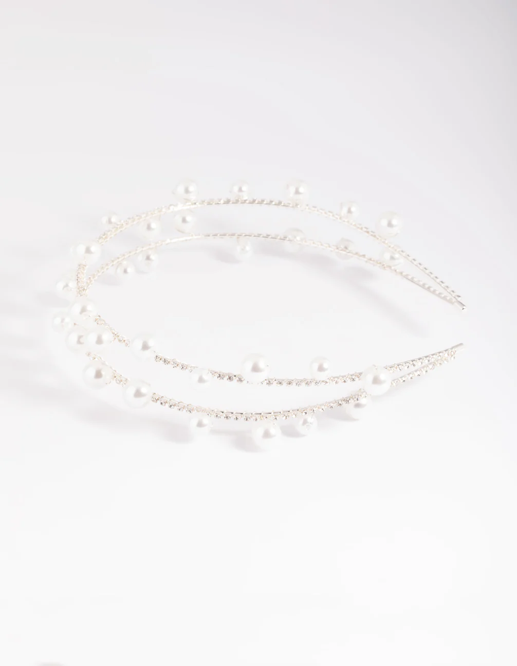 Silver Pearl Headband - Image 4