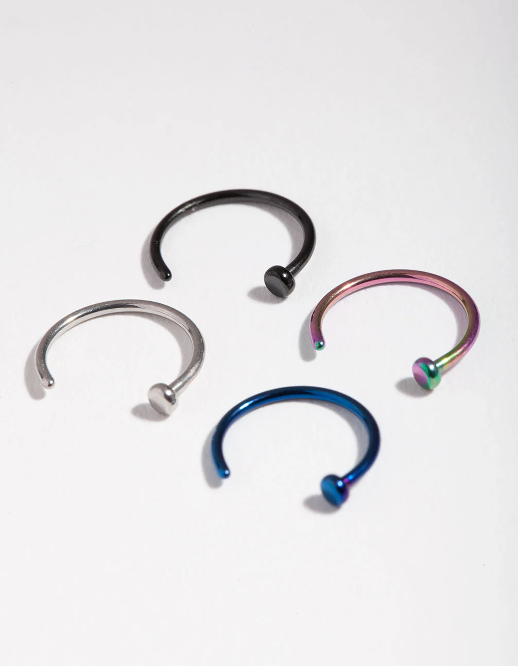 Mini Nail Nose Stud 4-Pack - Image 4