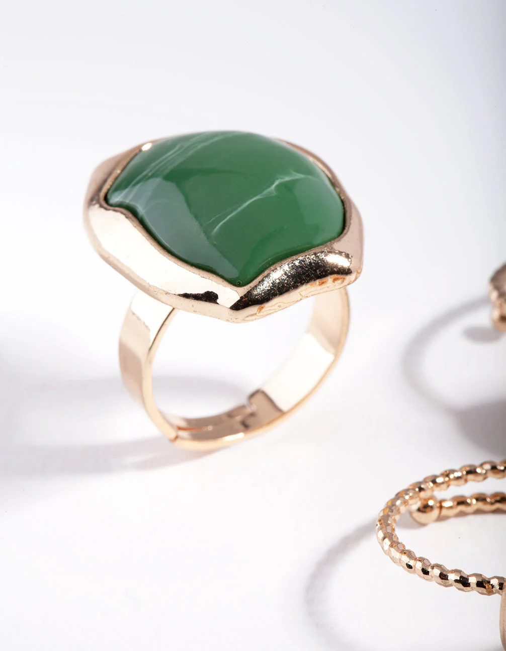 Gold Neutral Green Ring Pack - Image 2