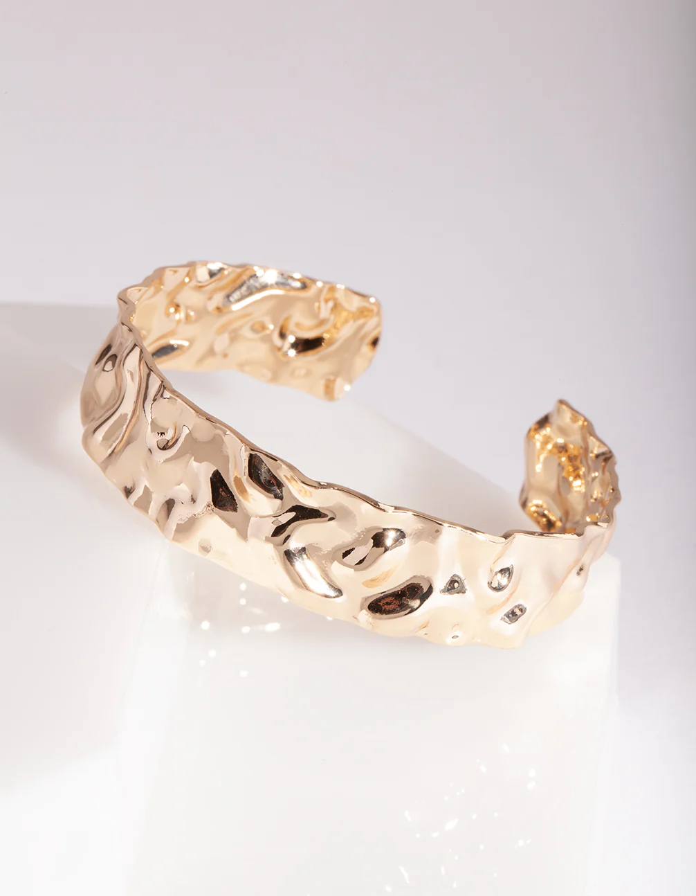 Gold Molten Arm Cuff - Image 2