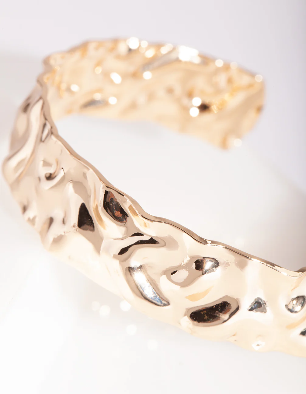Gold Molten Arm Cuff - Image 4