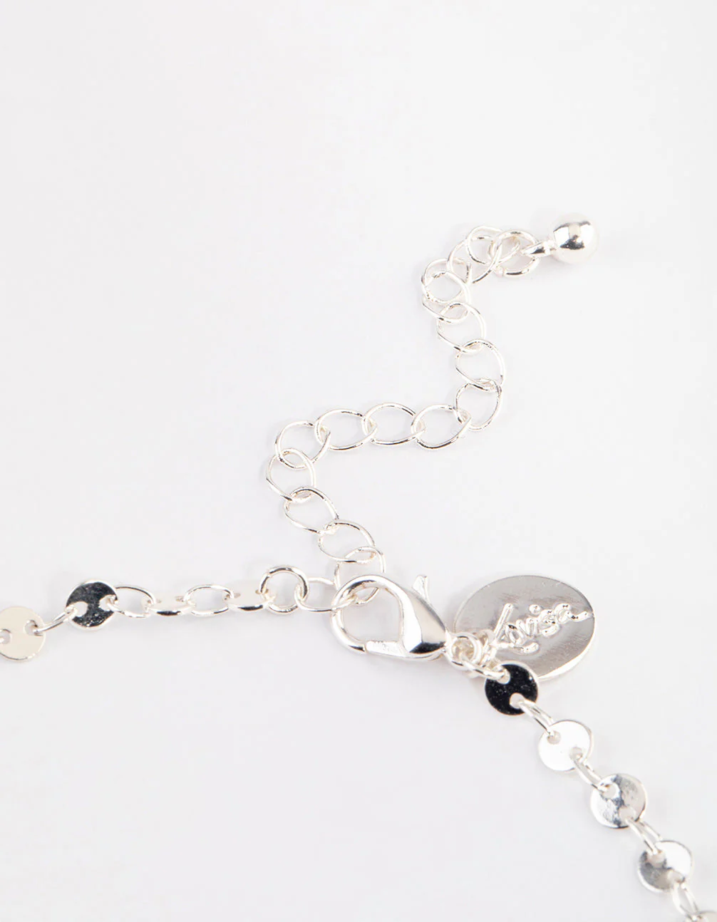 Silver Mixed Beaded & Disc Chain Anklet Pack - Image 3