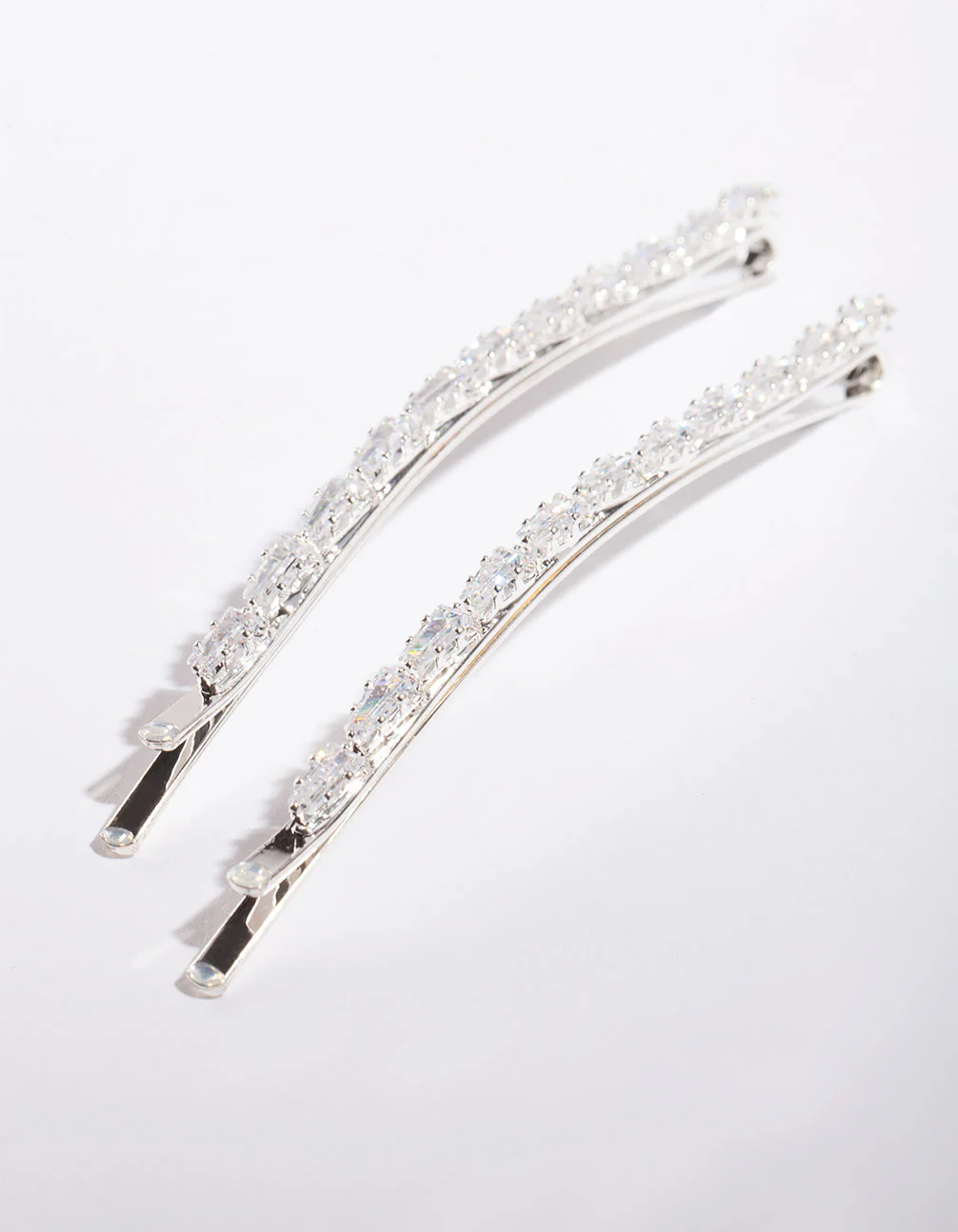Cubic Zirconia 9cm Hair Pin Pack - Image 2