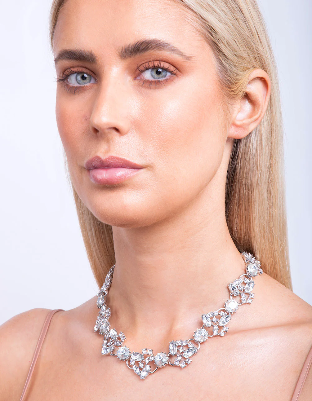D&P SS MIXED STONE COLLAR NL - Image 2