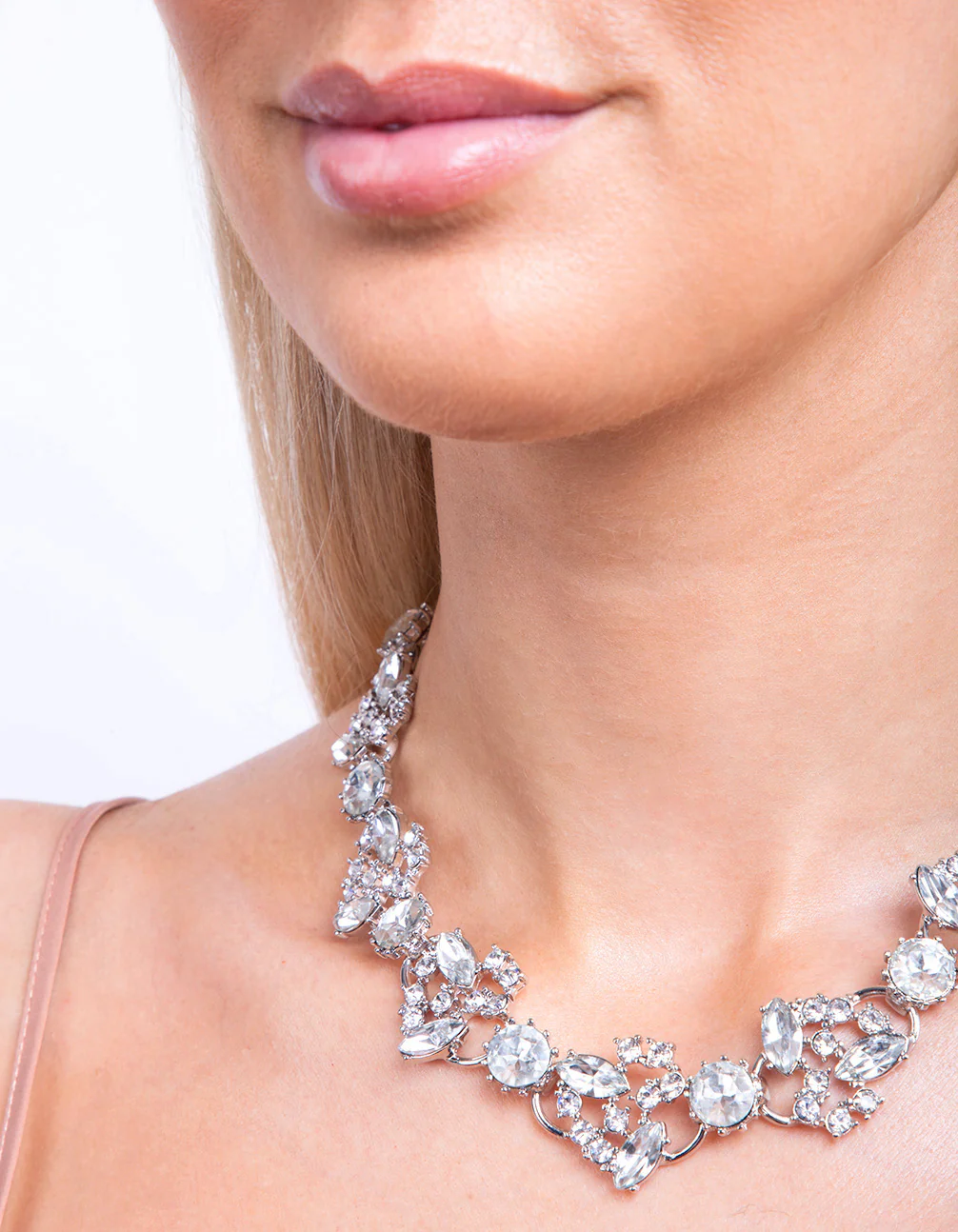 D&P SS MIXED STONE COLLAR NL - Image 3