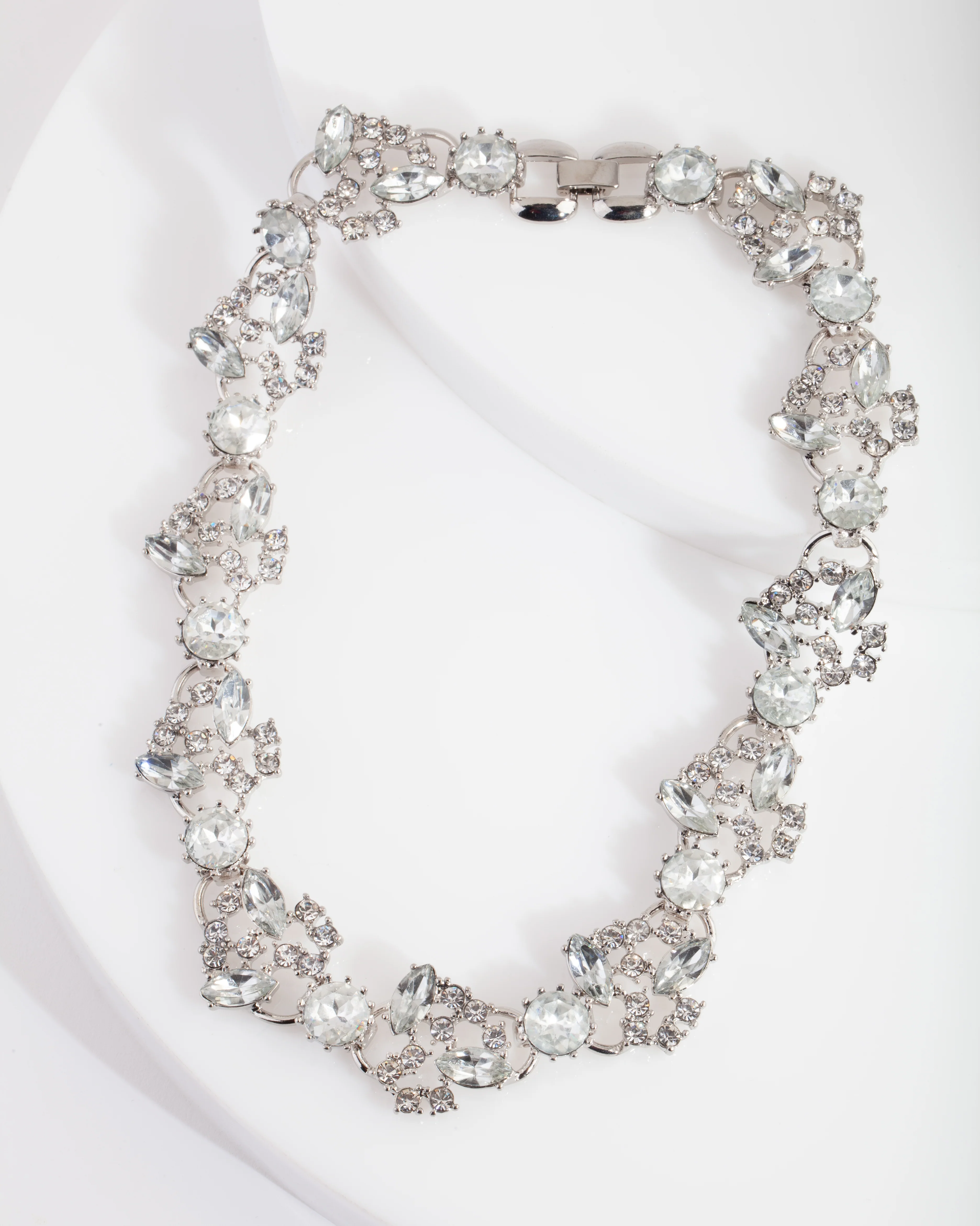 D&P SS MIXED STONE COLLAR NL - Image 4