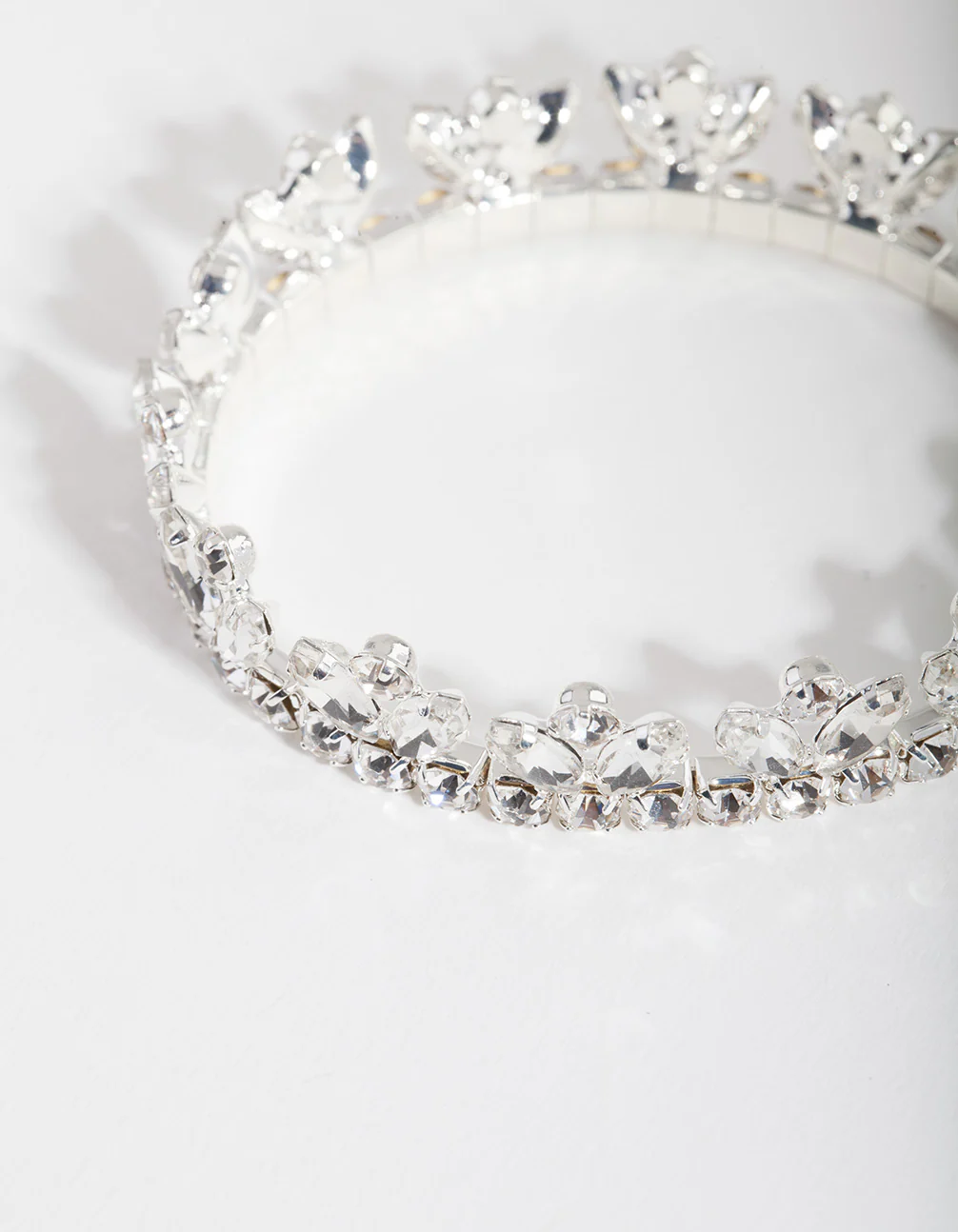 Silver Marquise Stone Leaf Bracelet - Image 5