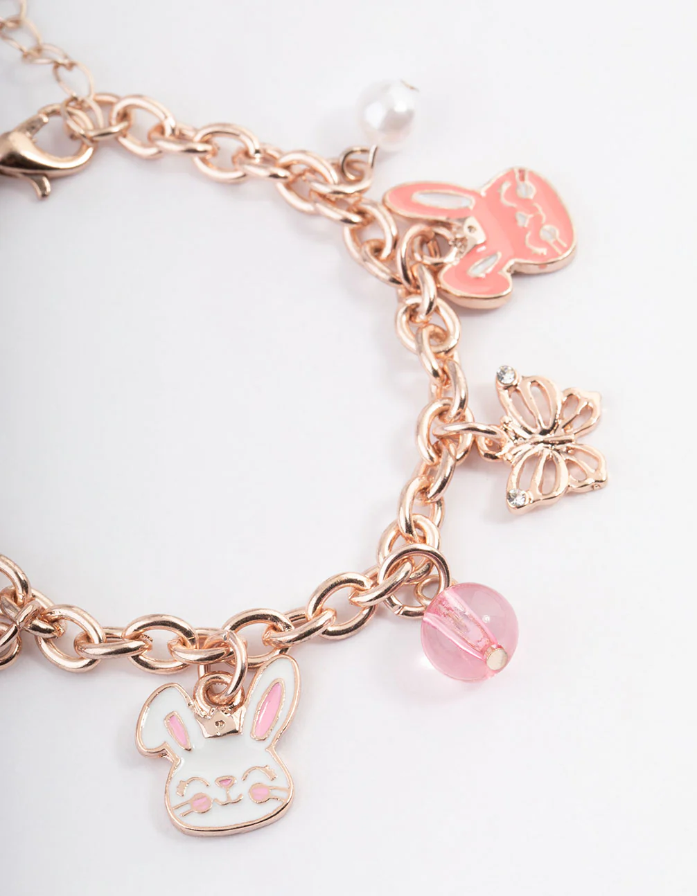 Kids Bunny Fun Charm Bracelet - Image 2