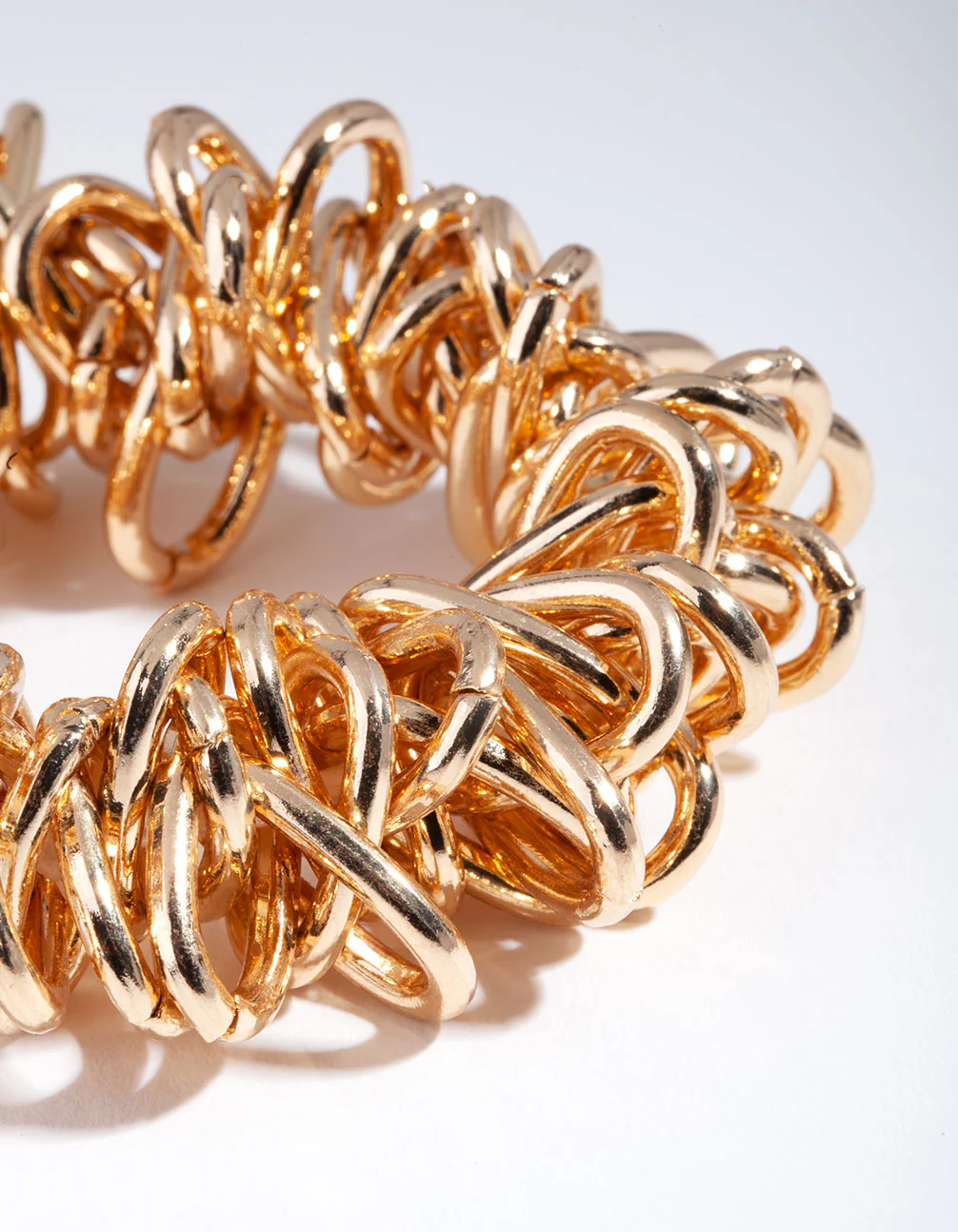Gold Chunky Link Bracelet - Image 2