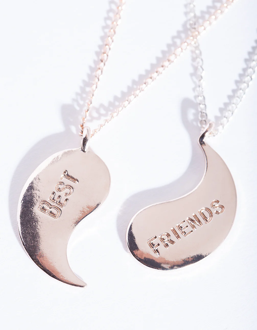 Mixed Metal Yin Yang Necklace 2 Pack - Image 3