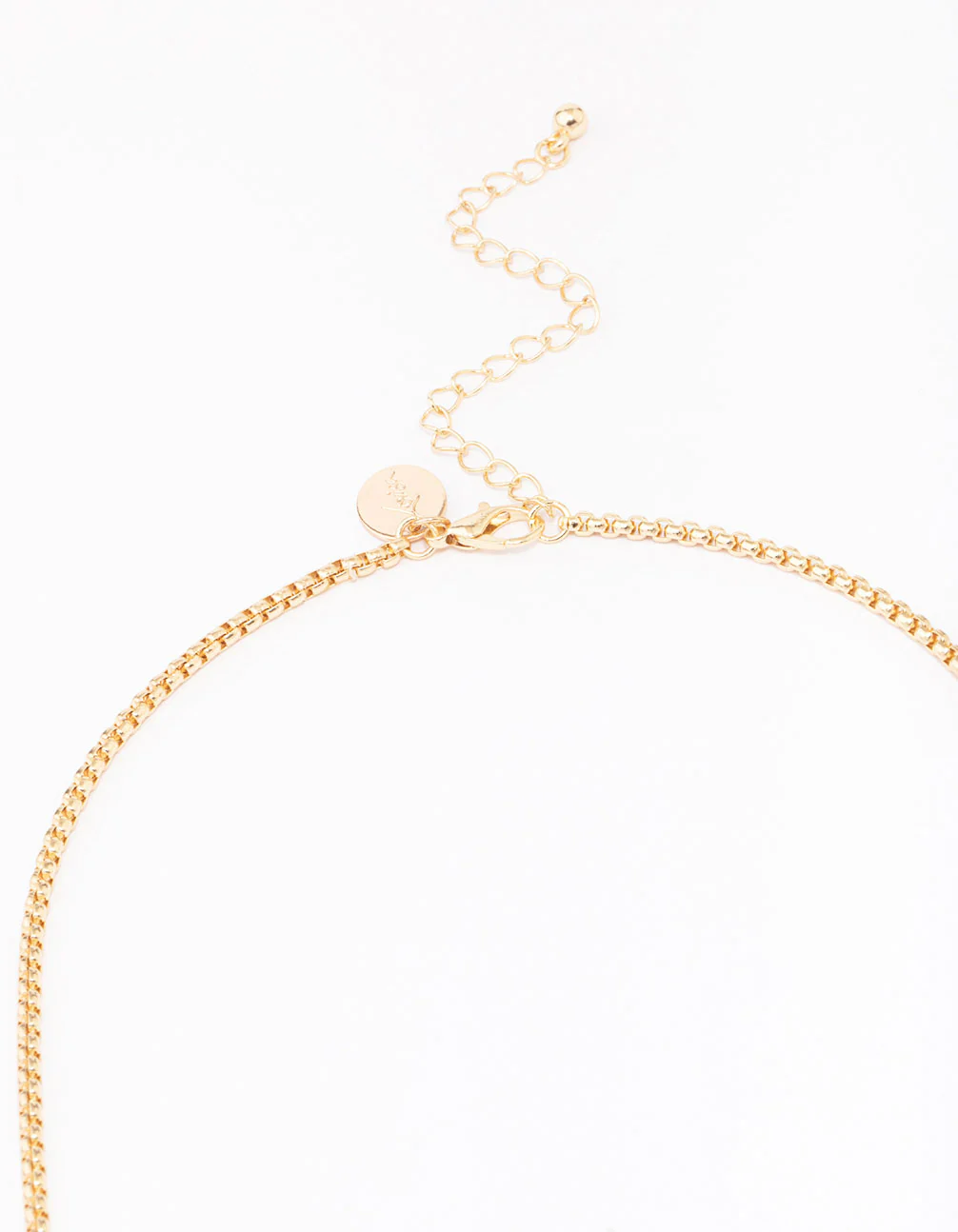 Gold Cross Pendant Necklace - Image 3
