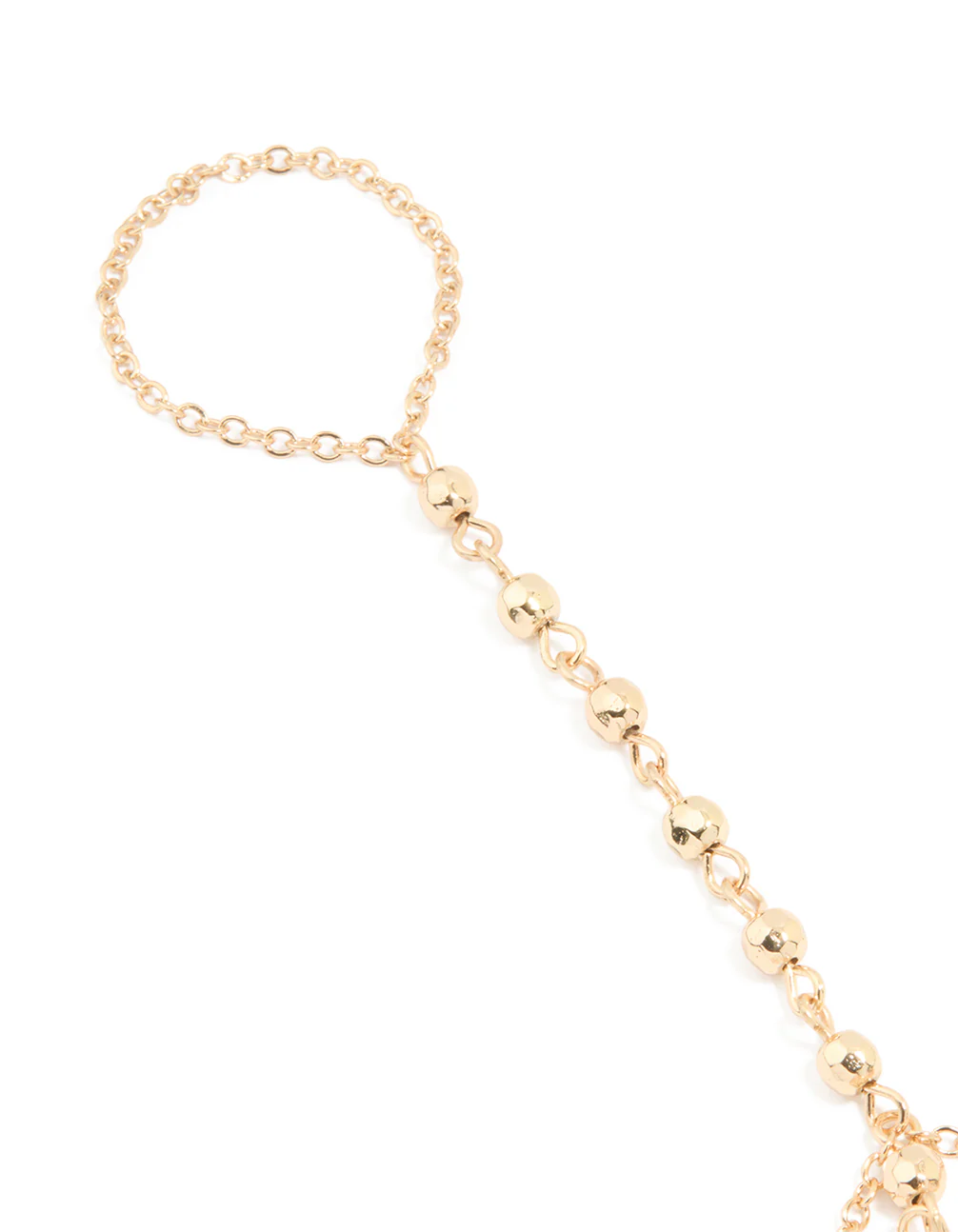 Gold Draped Hand Chain - Image 2