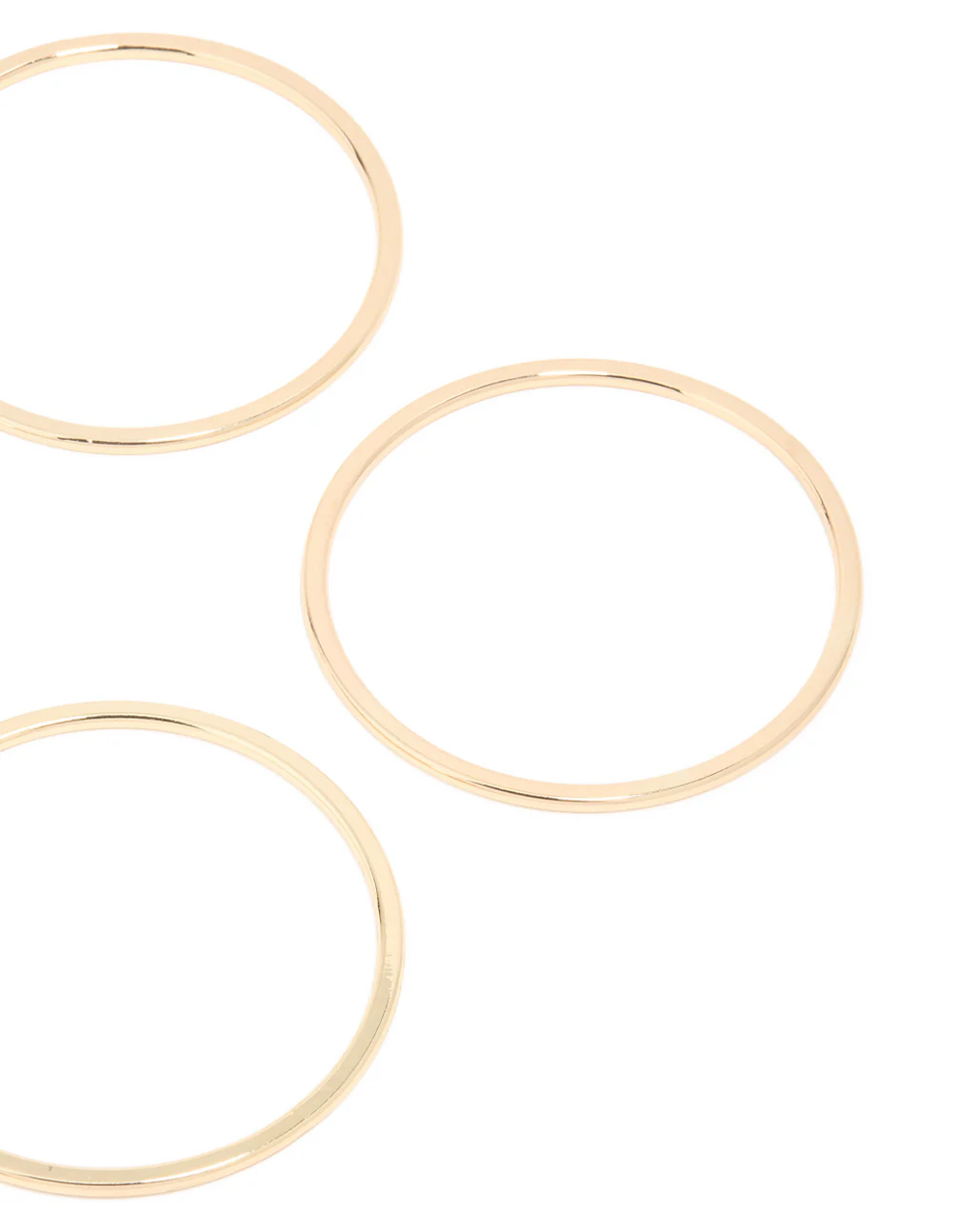 Gold Modern Bangles 6-Pack - Image 3