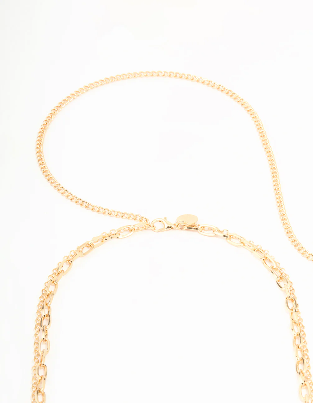Gold Pearl & Chunky Chain Waist Chain - Image 3