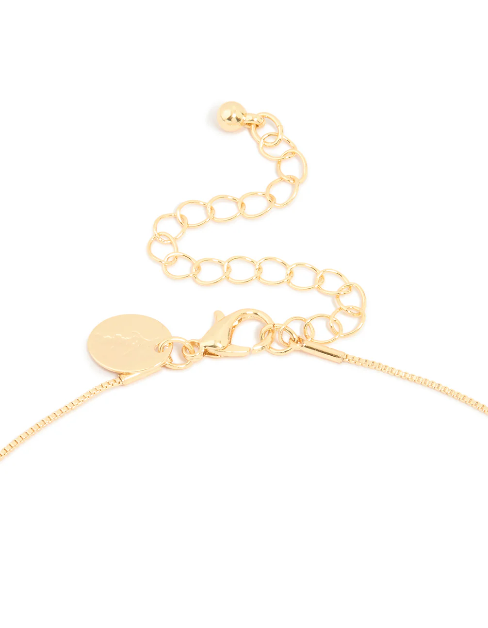 Gold Plated Freshwater Pearl Dainty Snake Chain Necklace - Image 3