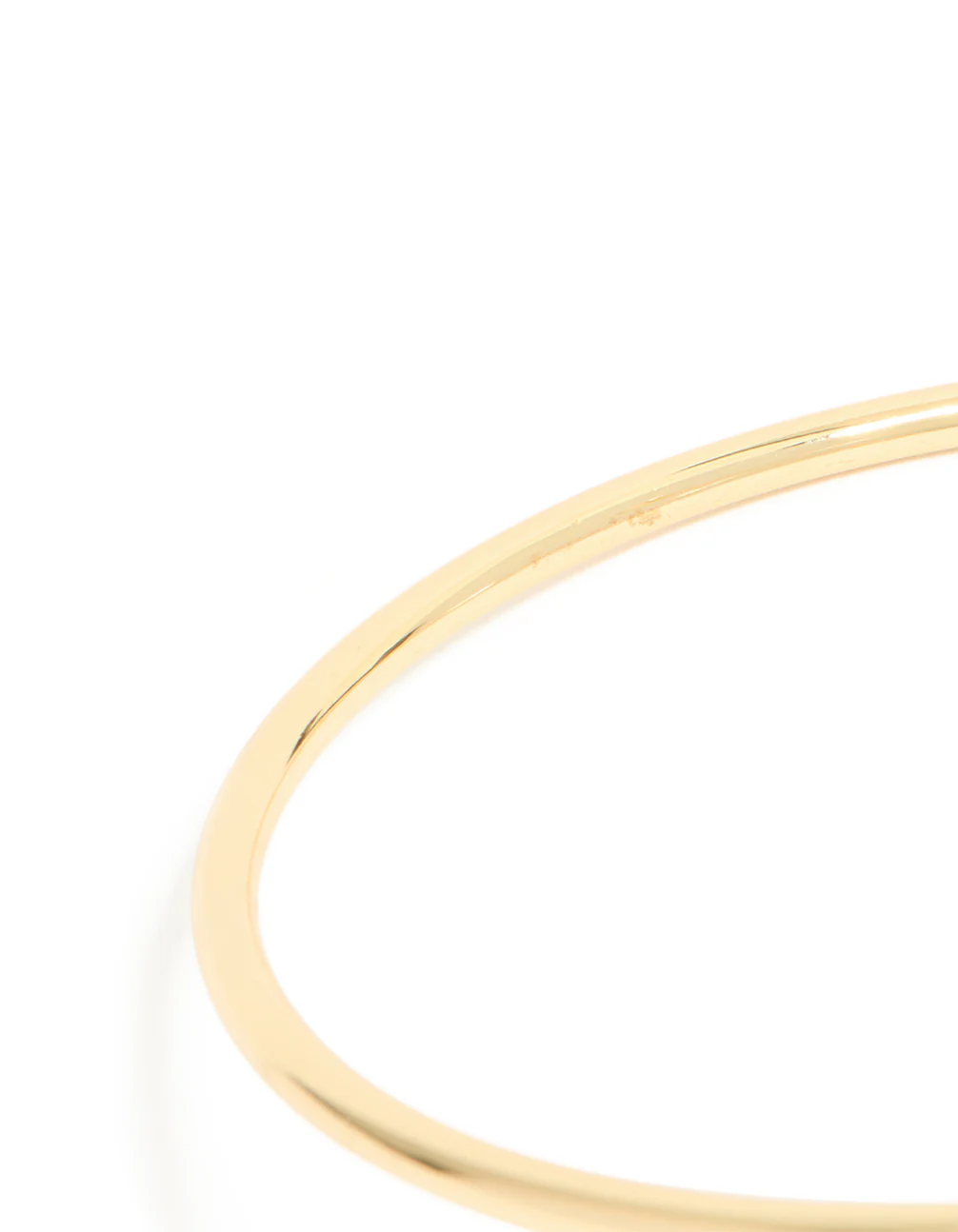 Gold Plated Molten Drop Arm Cuff - Image 3