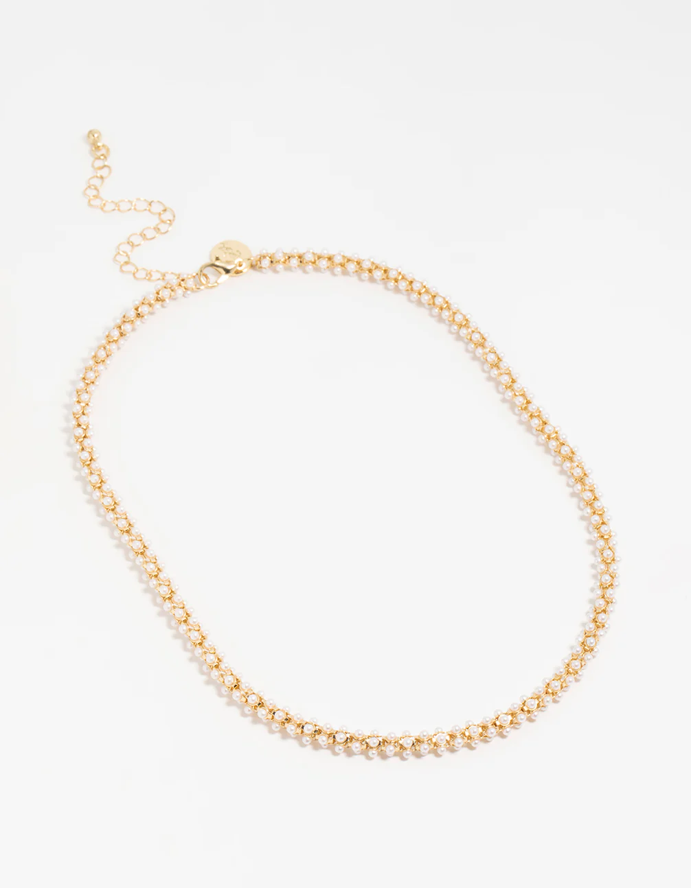 Gold Plated Pearl Fireball Bracelet - Image 4