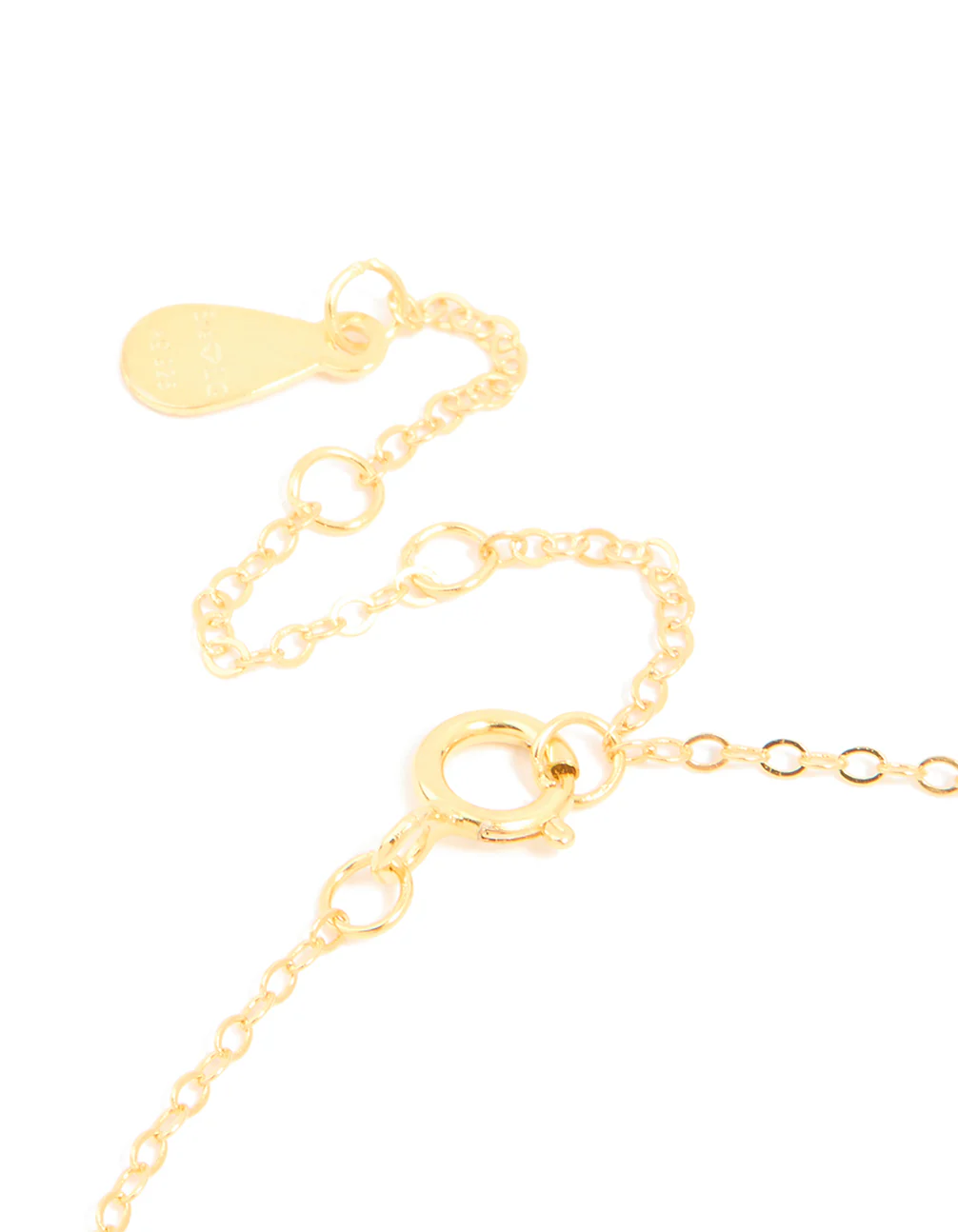 Gold Plated Sterling Silver Cubic Zirconia Flower Bracelet - Image 5