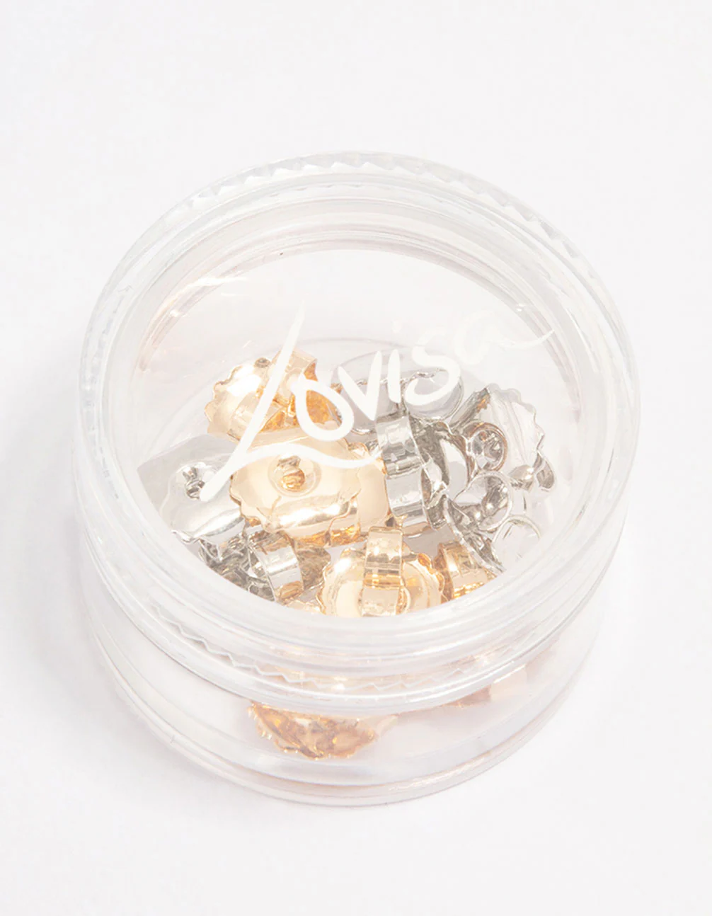 Gold & Silver Large Butterfly Earring Backs - Image 2