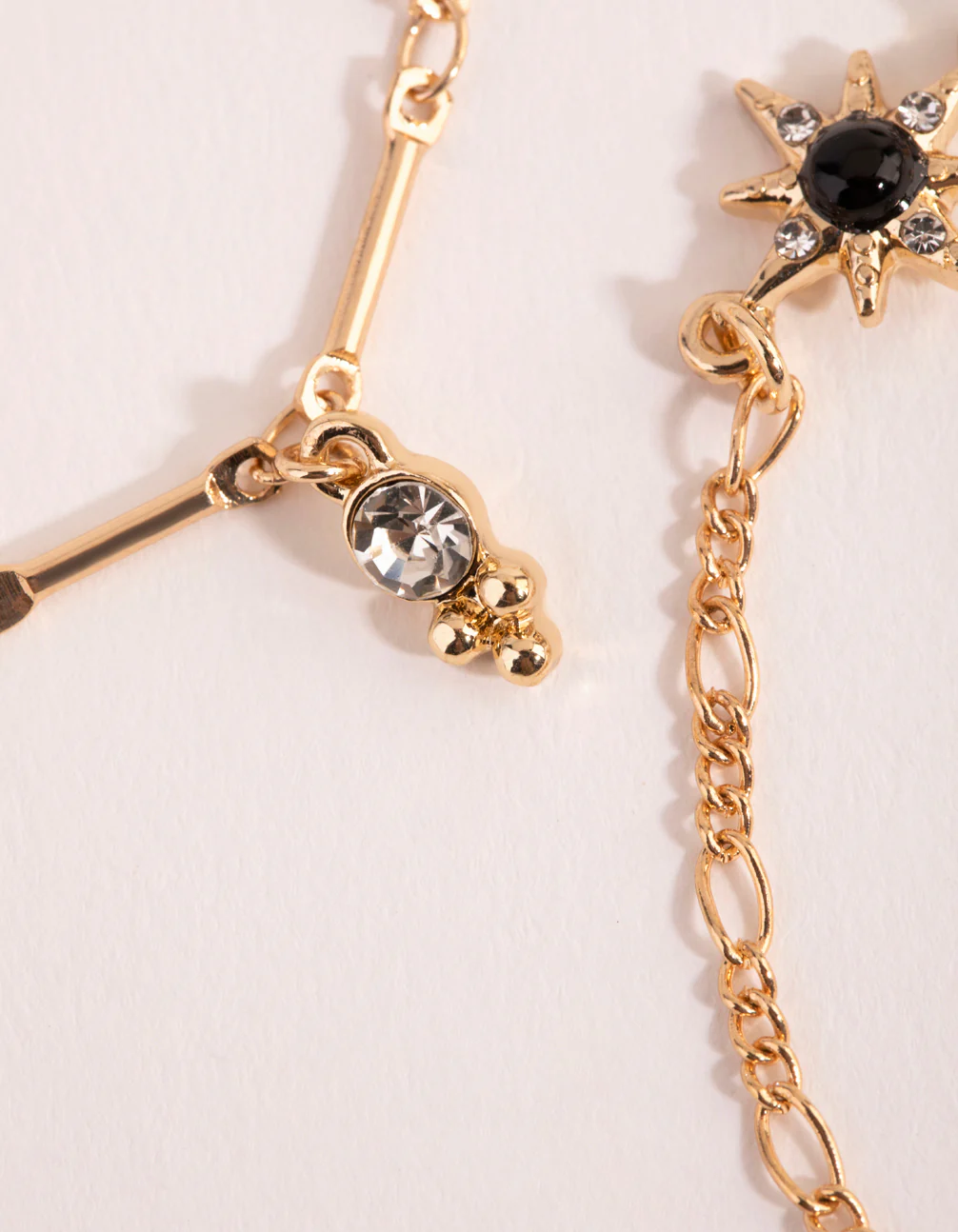 Gold Celestial Star Anklet & Bracelet Pack - Image 3