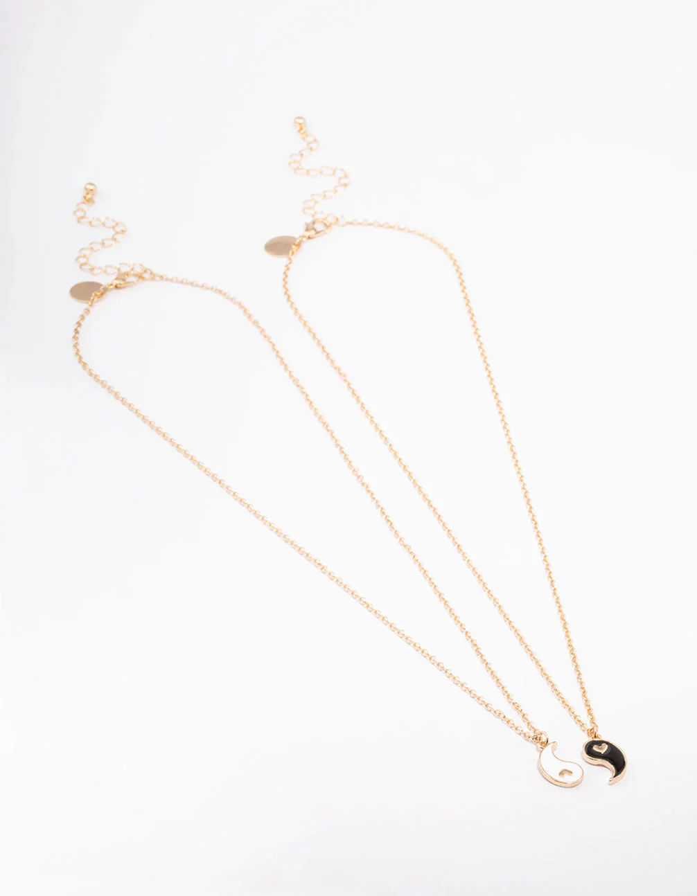 Gold Heart Yin & Yang Necklace Pack - Image 3