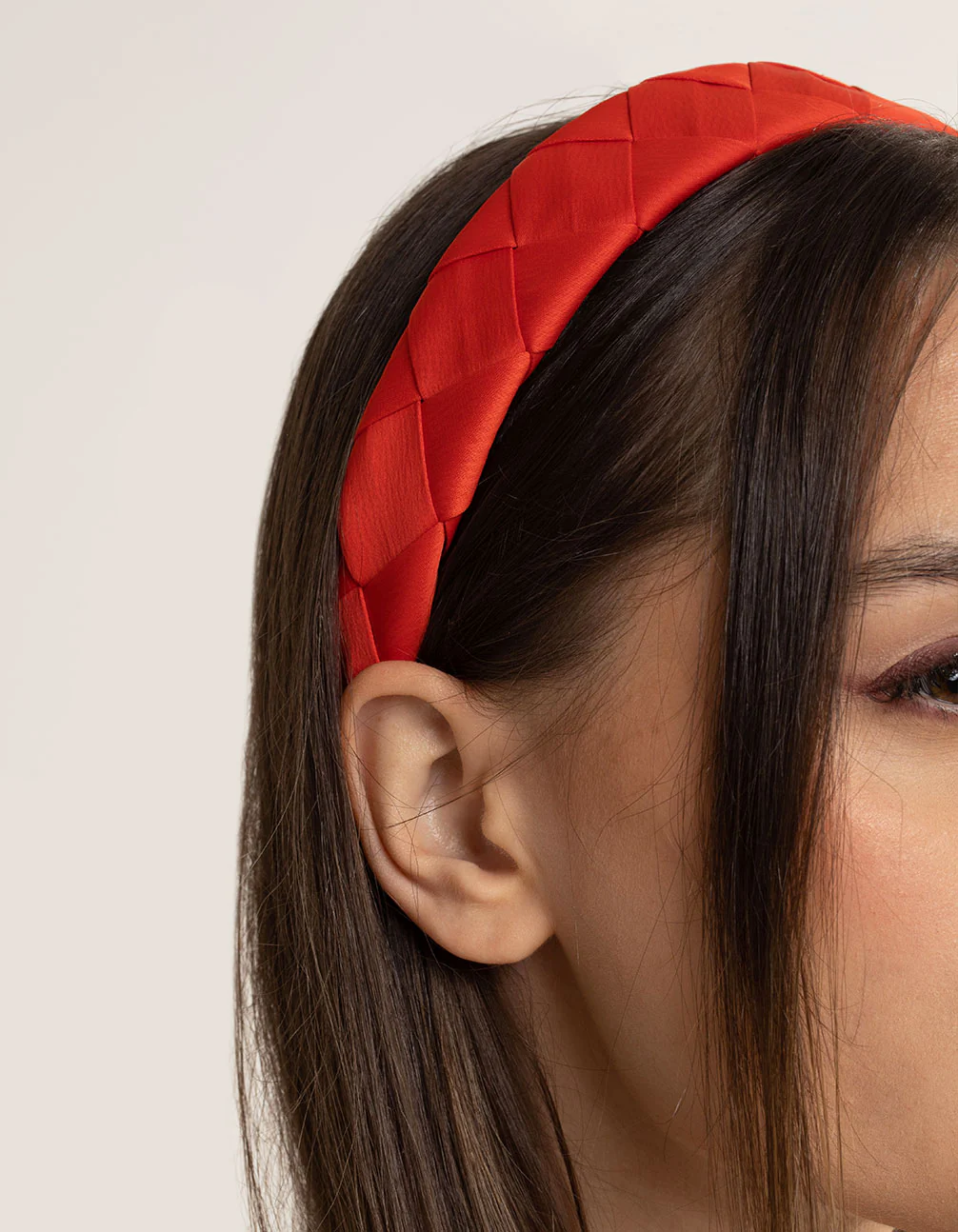 Orange Crossweave Headband - Image 2