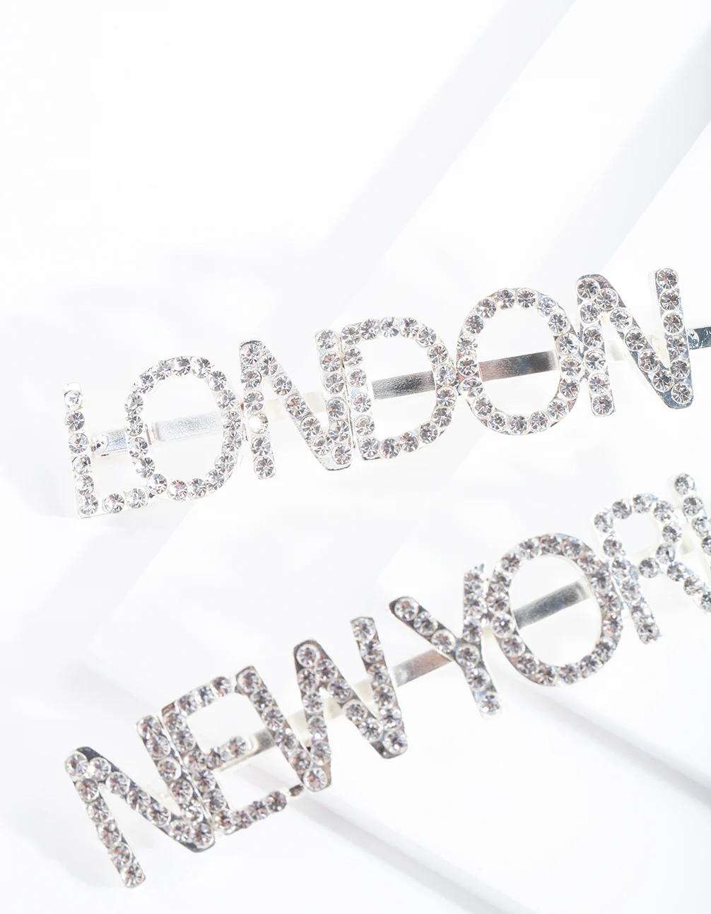 Diamante London New York Hair Pin Pack - Image 2