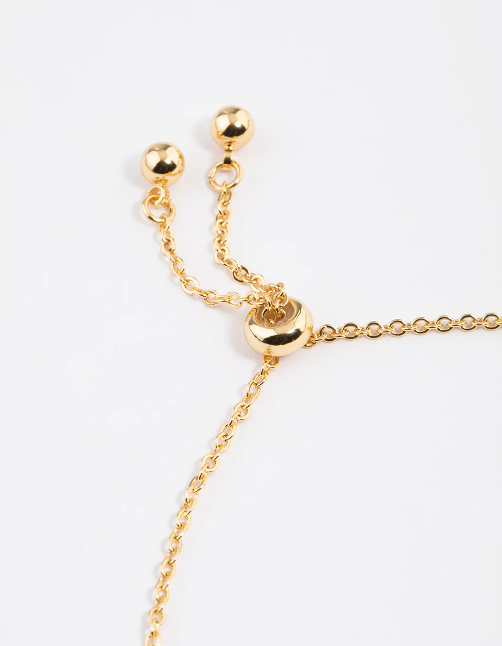 Gold Plated Pisces Script Bracelet - Image 3