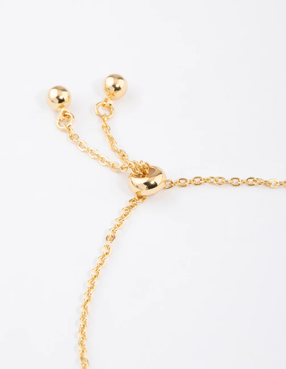 Gold Plated Scorpio Script Bracelet - Image 3