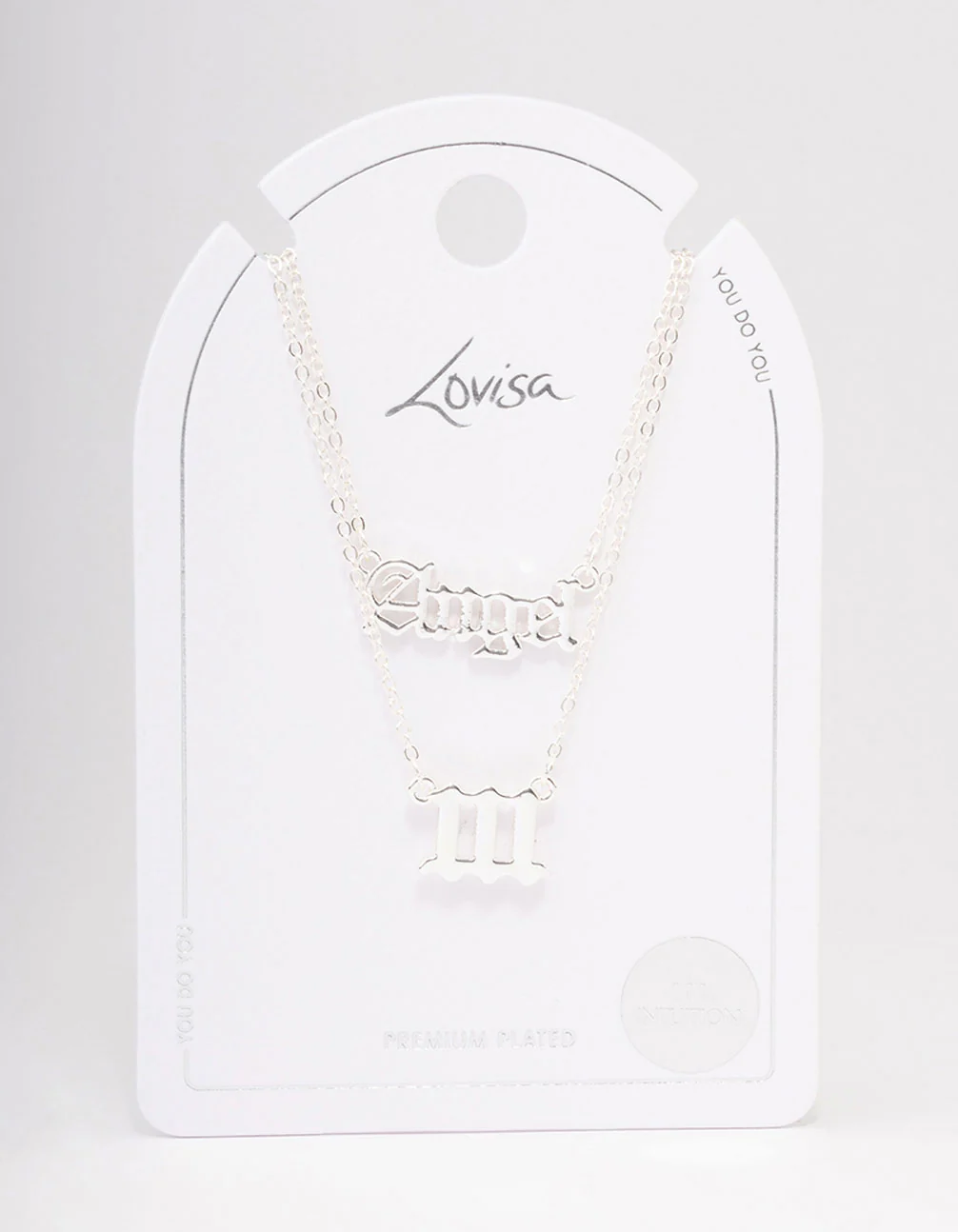 Silver Plated Angel Number '111' Necklace Pack - Image 3