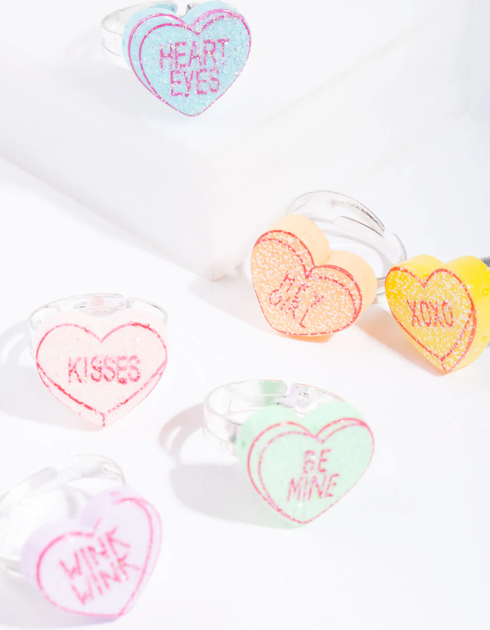 KIDS1 SS WORD HEARTS 6PK RG - Image 2