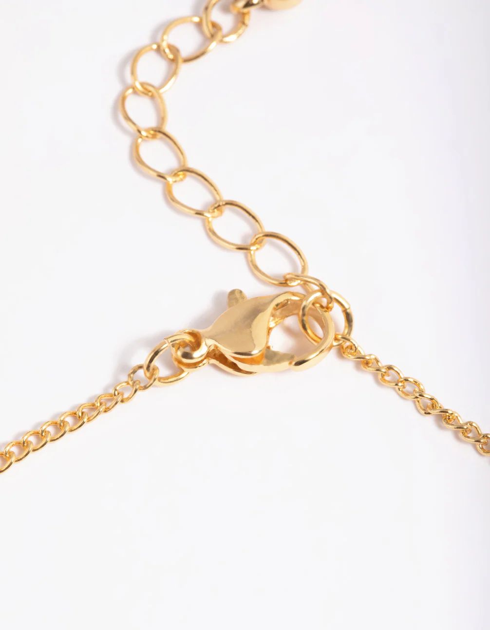 Gold Plated Cubic Zirconia Charm Bracelet - Image 4