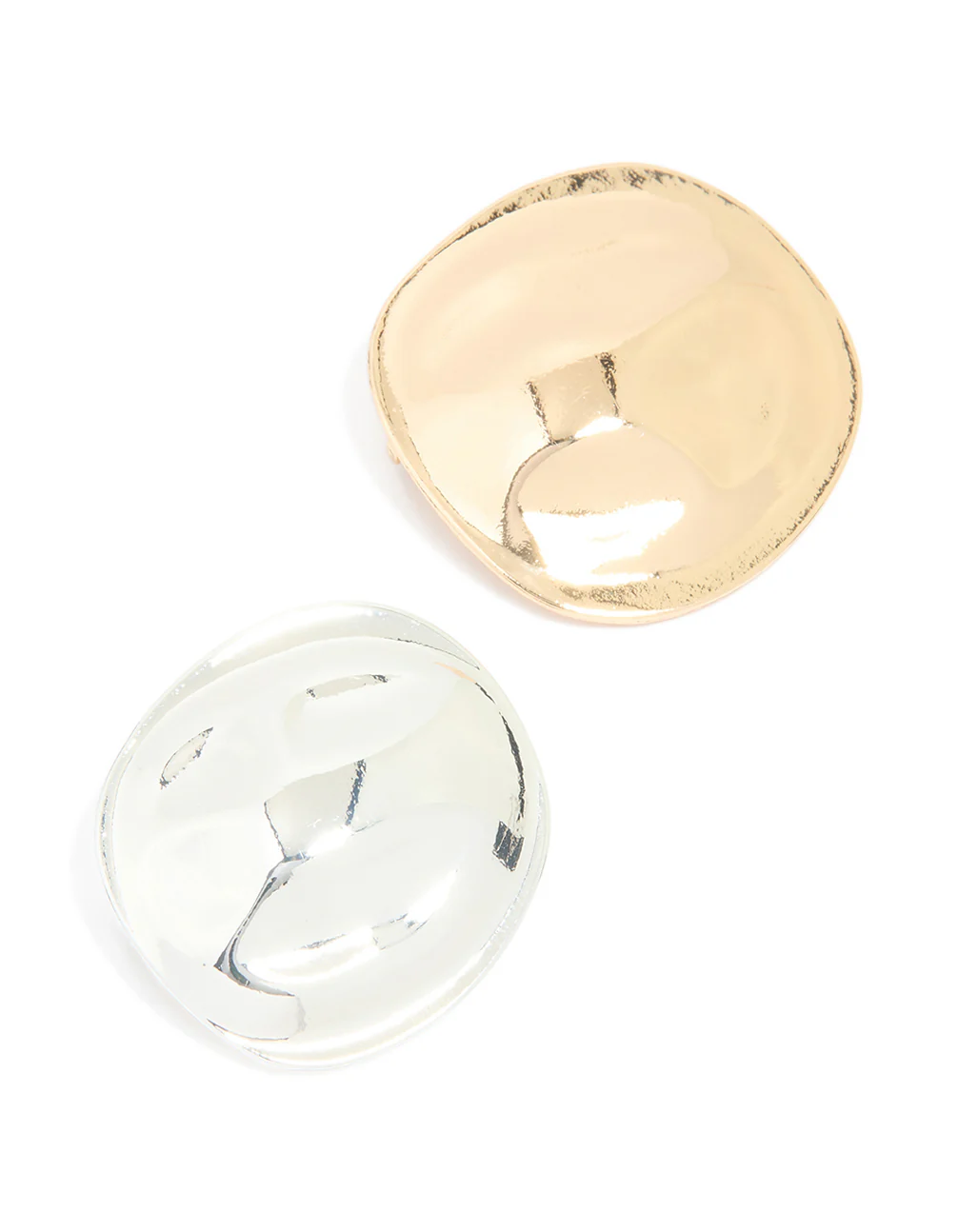 Mixed Metal Brooches 2-Pack