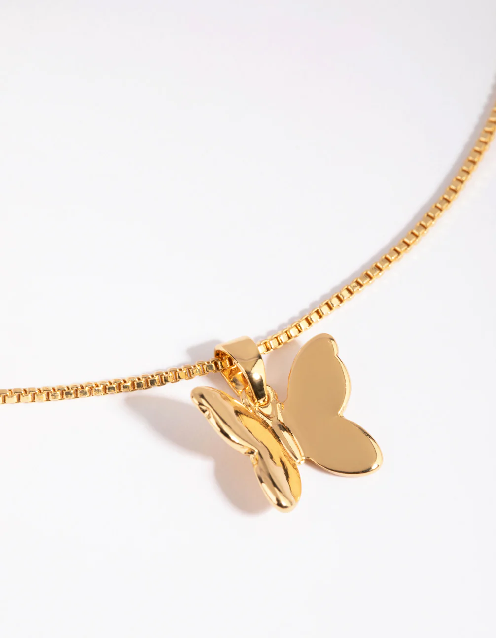 Gold Plated Butterfly Charm - Image 3