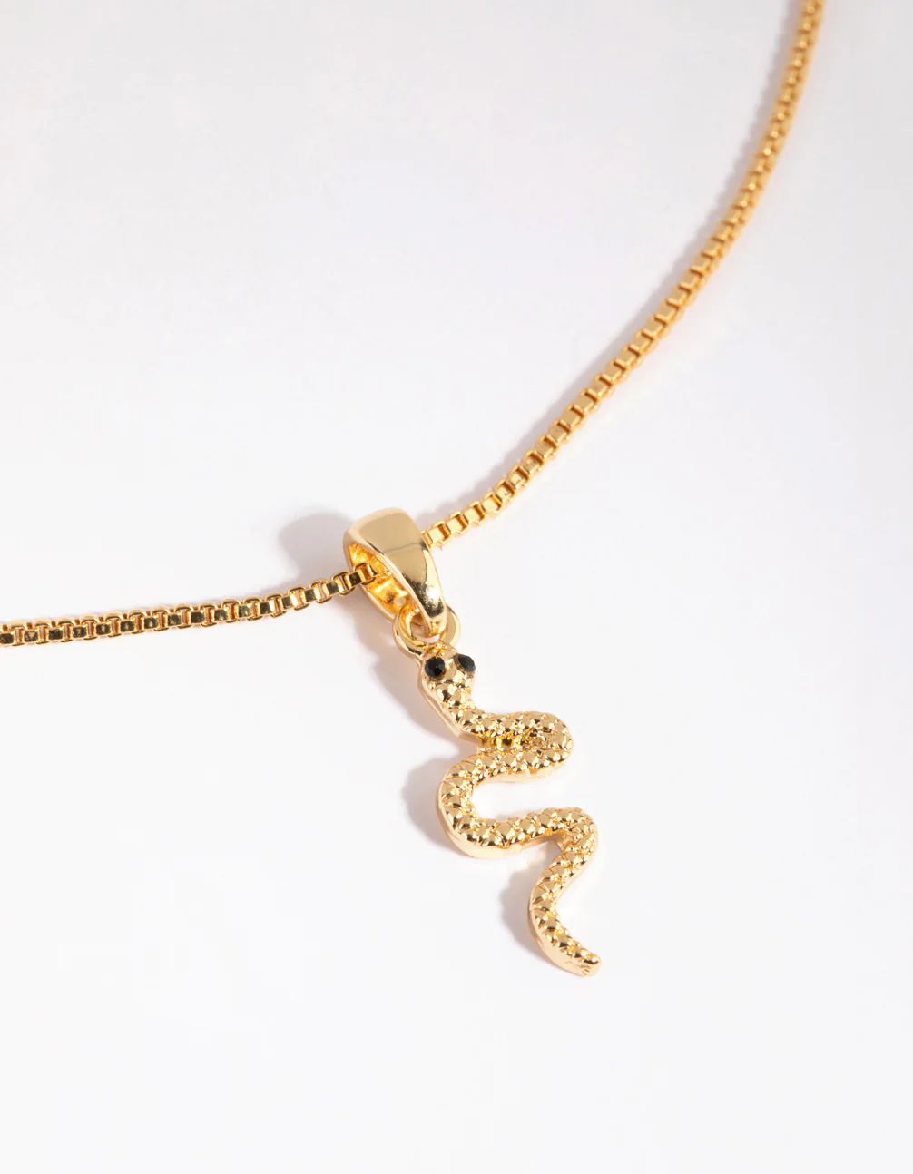 Gold Plated Snake Charm - Image 3
