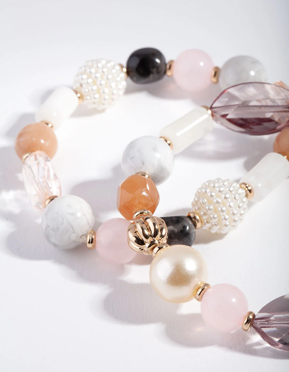 Pearl Multi Bead Bracelet Pack - Image 2