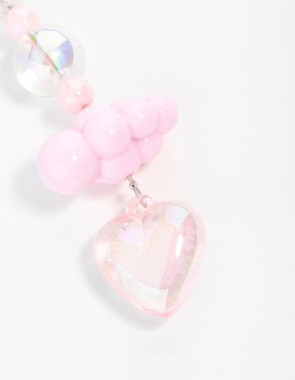 Pink  Cloud Bow Keychain - Image 2