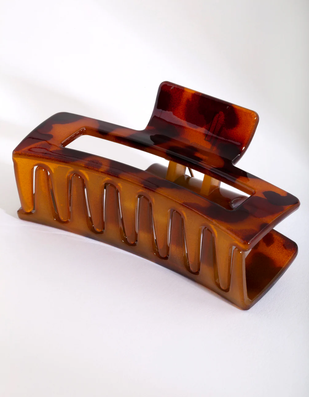 Rectangle Tortoiseshell Claw Clip - Image 4