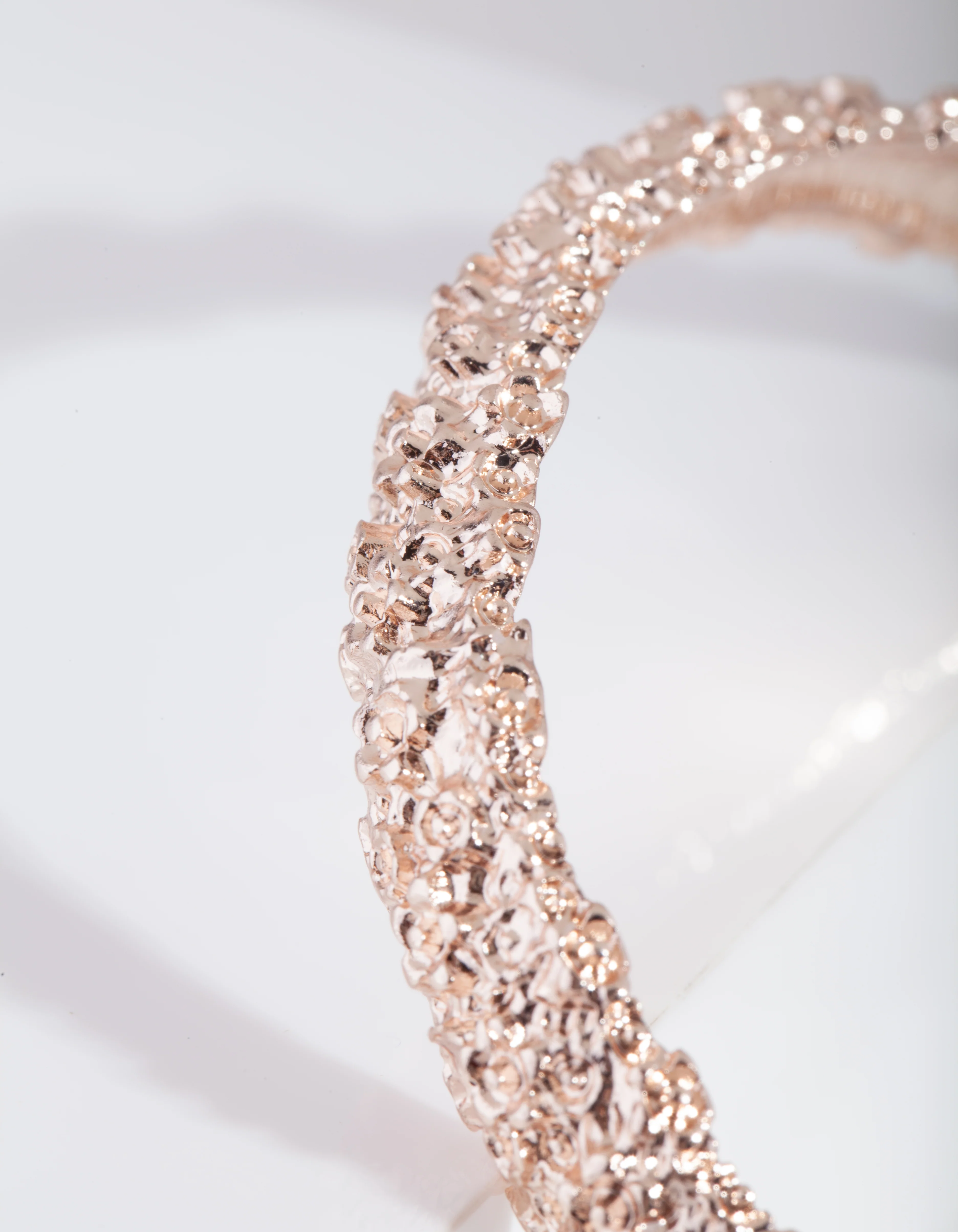 Crater Rose Gold Bracelet - Image 2
