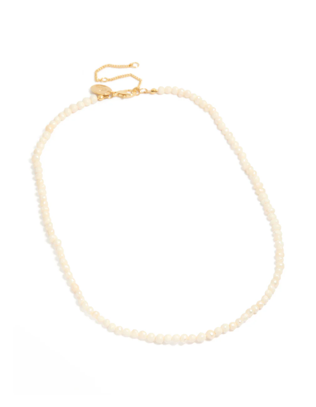 Gold Mini Freshwater Pearl Necklace - Image 4