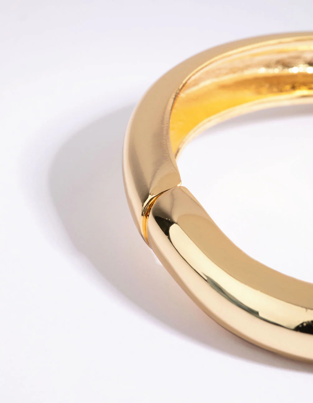 Gold Plated Wave Bangle - Image 2