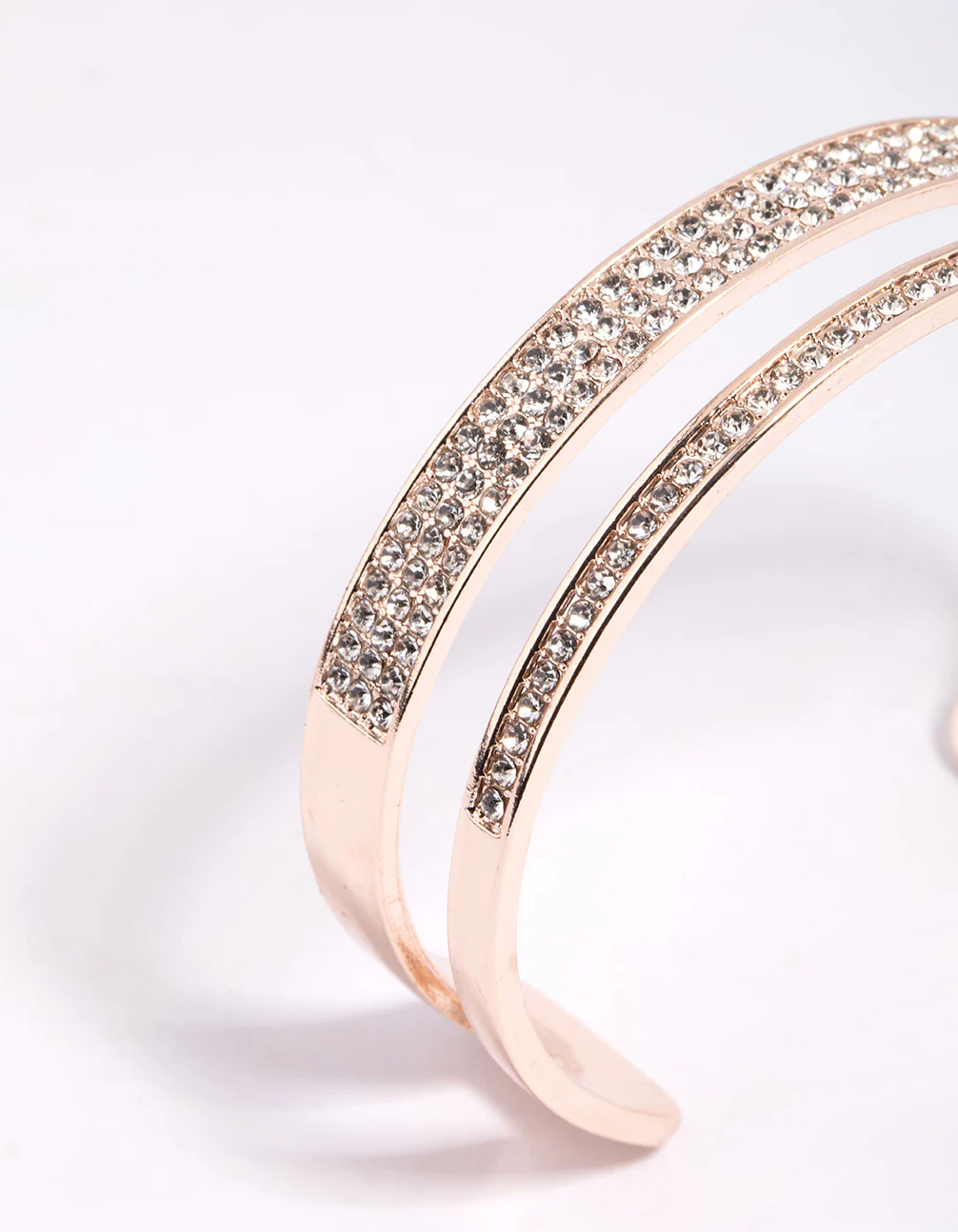 Rose Gold Diamante Bracelet - Image 3