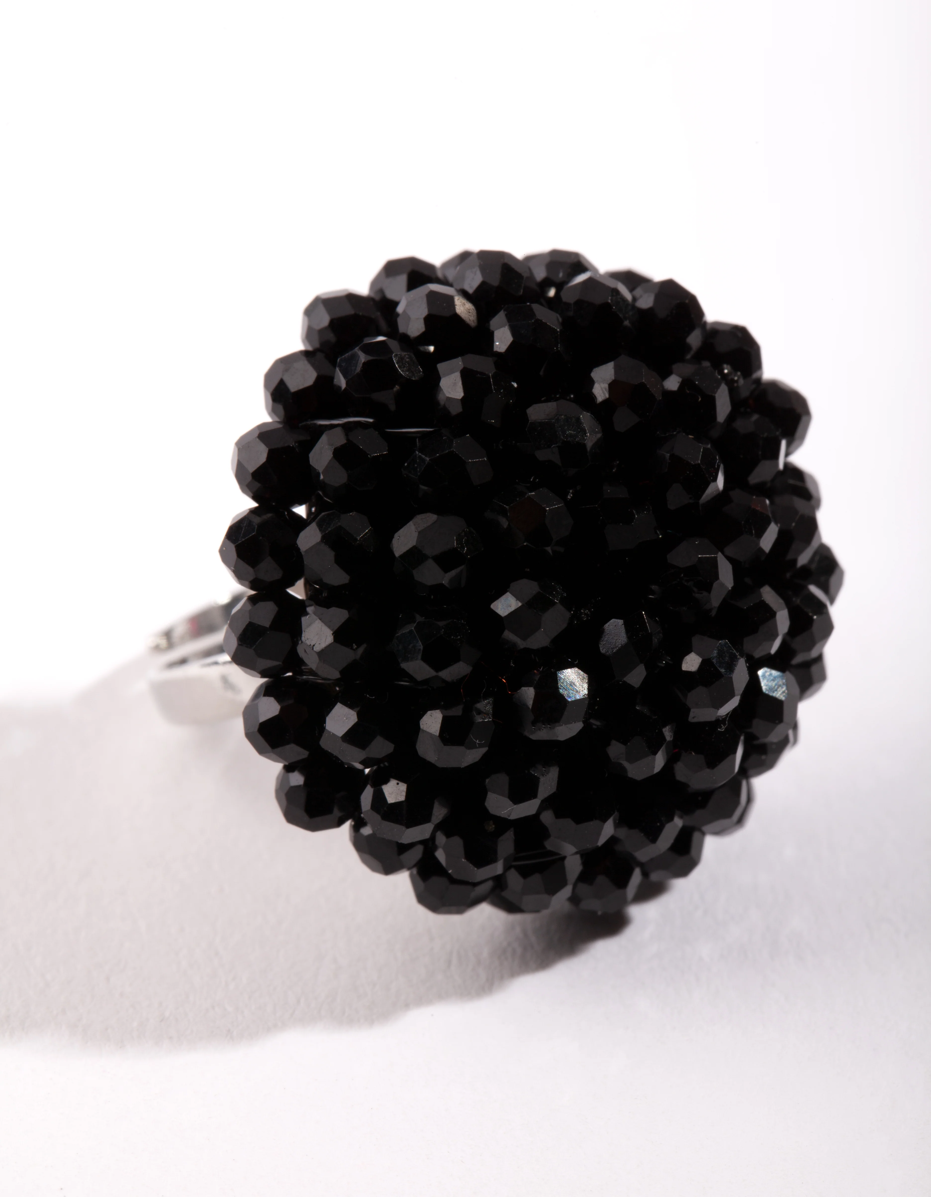 Coated Metal Facet Dome Ring - Image 2