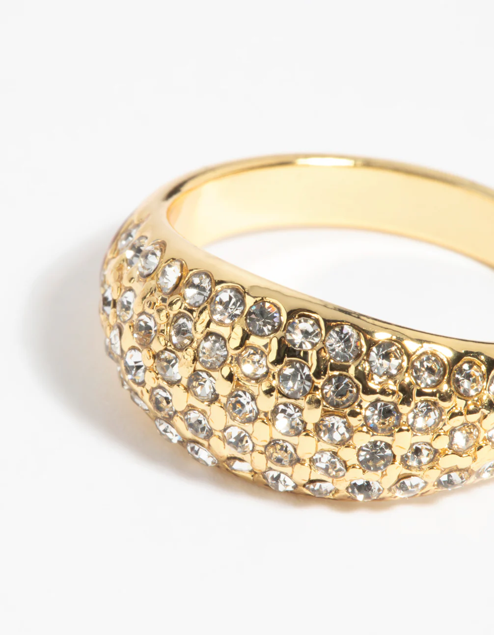 Gold Diamante Ring - Image 4