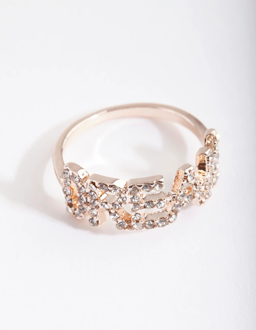 Rose Gold Diamante Dream Ring - Image 4
